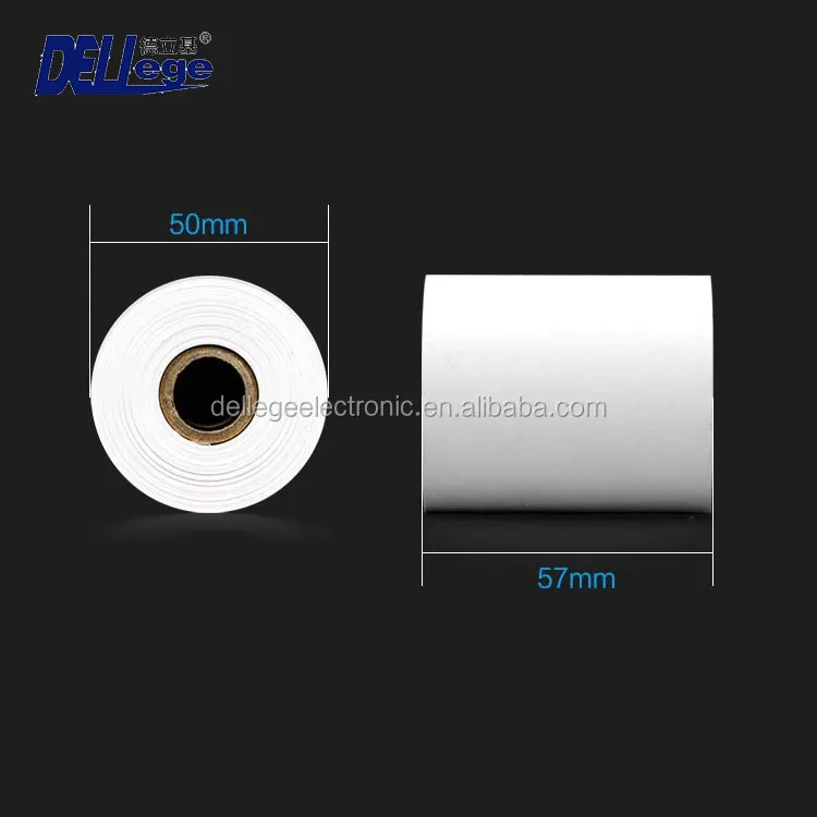 Dellge Factory Price Professional Customized Design Thermal Cash Register Paper Roll