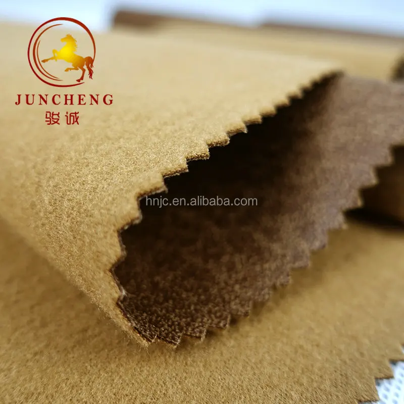 Jiaxing sofa fabric factory 100% Polyester bronzing fabric for sofa and wall upholstery