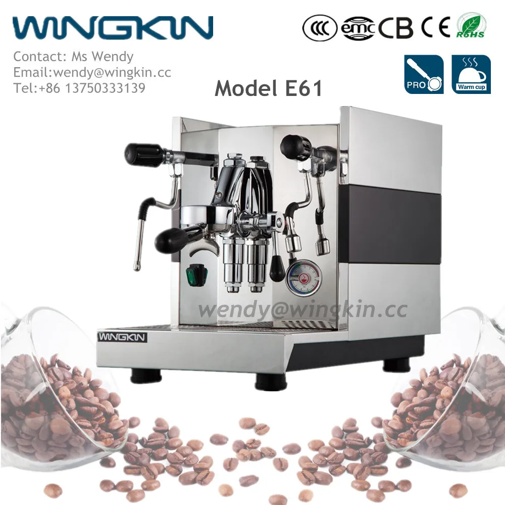 2200W Power Stainless steel E61 commercial machine coffee espresso
