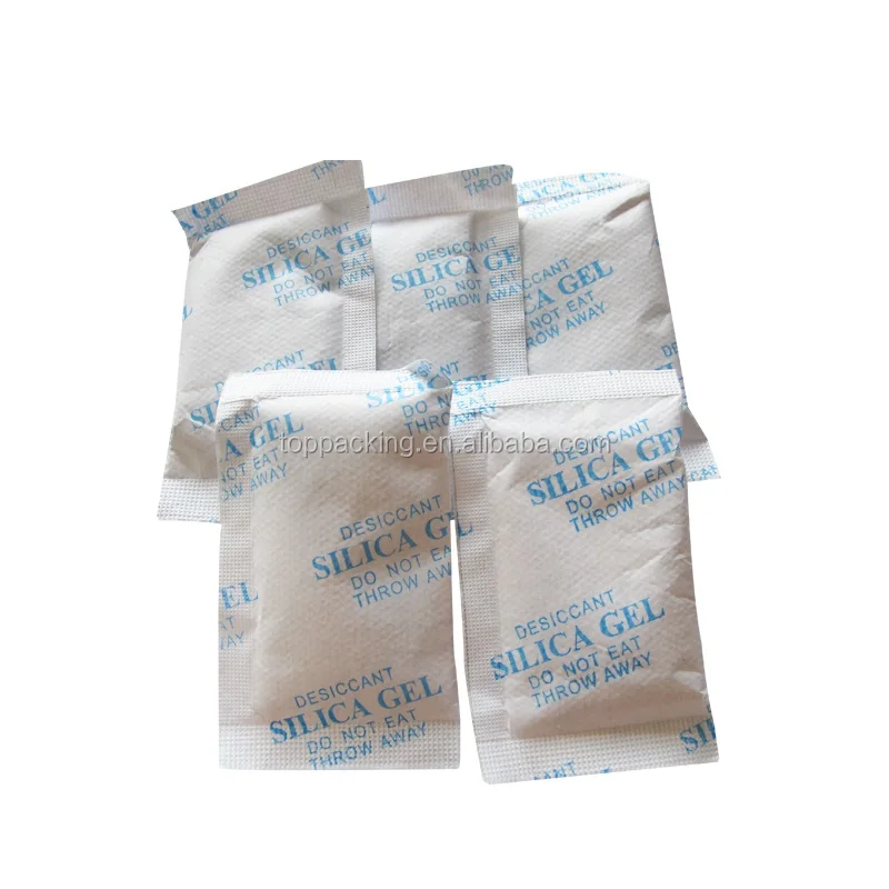 Meet DIN 55473 Silica gel desiccant with different weight per pouch