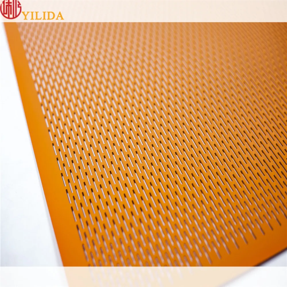 Thick plate perforated metal mesh drum