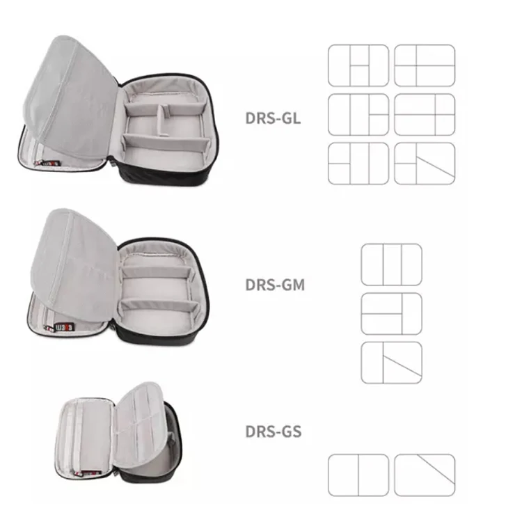 BUBM waterproof High Capacity Durable USB Cable Organizer  digital storage bag