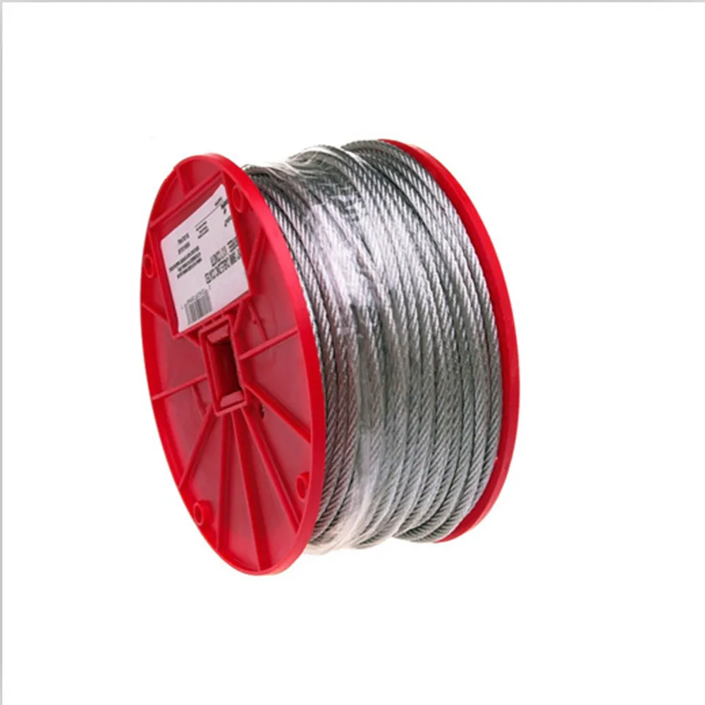 7x19 Cableway hot dipped galvanized steel wire cable 10-20mm