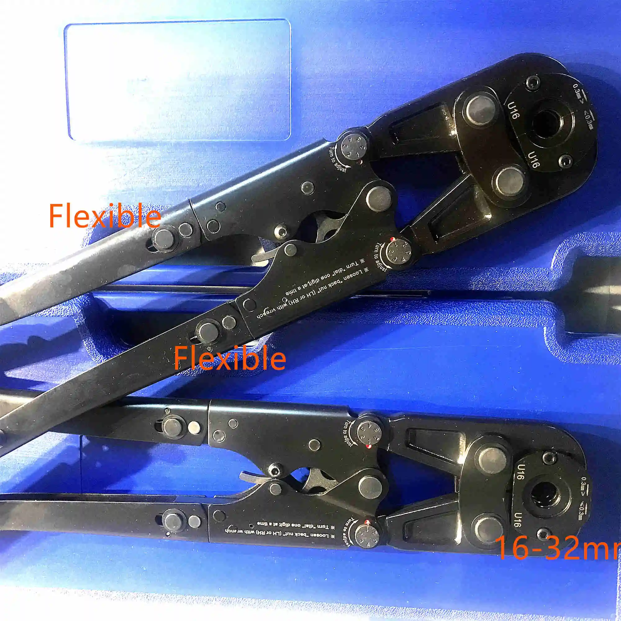 Factory supply handy press tool for PEX-AL-PEX Pipe with folding handles