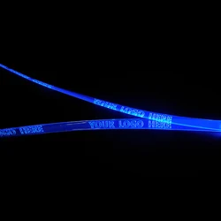 Party Club Sports Events Night Running LED Flashing Neck Strap Band Colorful Card Holder Light Up Lanyard