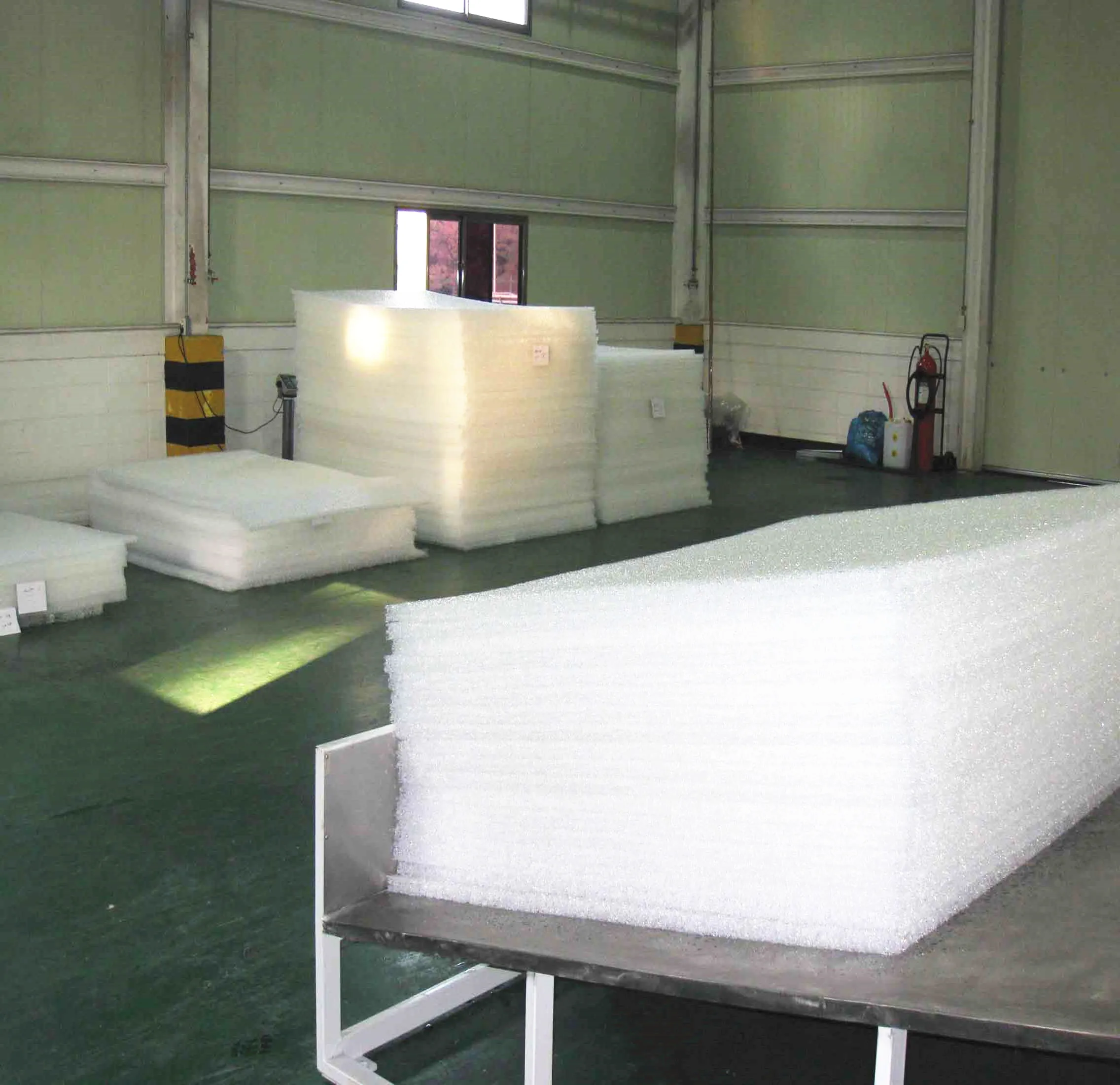 EVA bed mattress machine Polymer coil mattress production line machine pour natte poe mattress machine