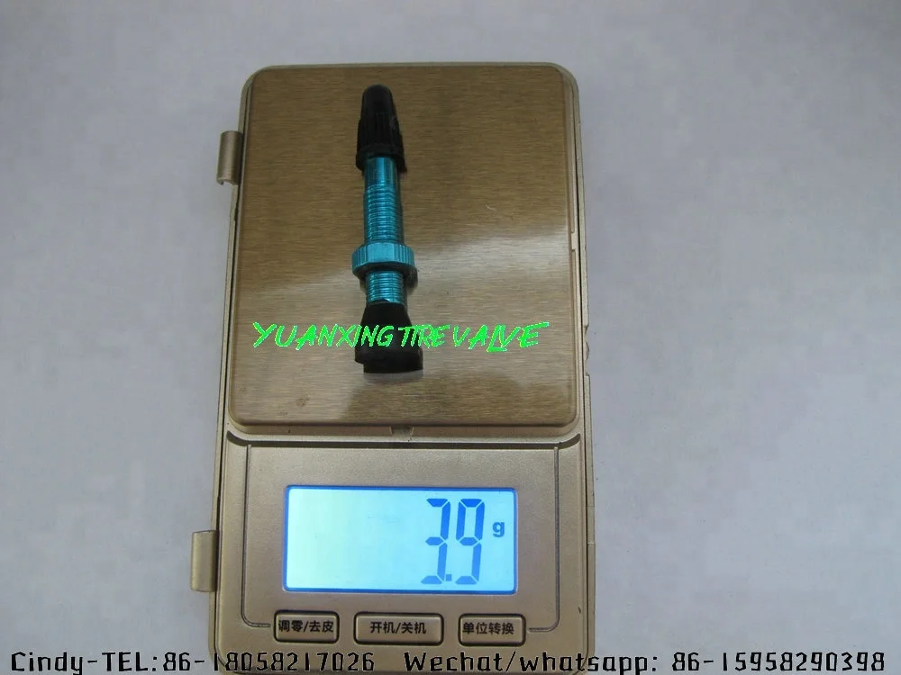 
Tubeless presta valve for bicycle tube VFM-43AL, aluminum alloy stem for Mountain bike 