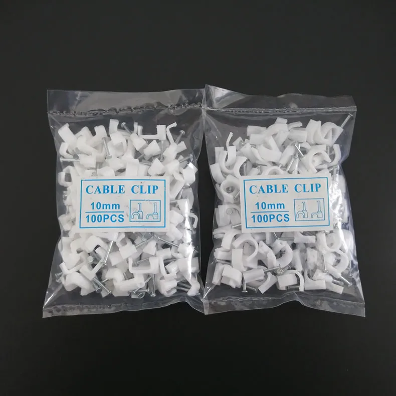 Widely Used Africa market Fashion PE PP  Cable Clips