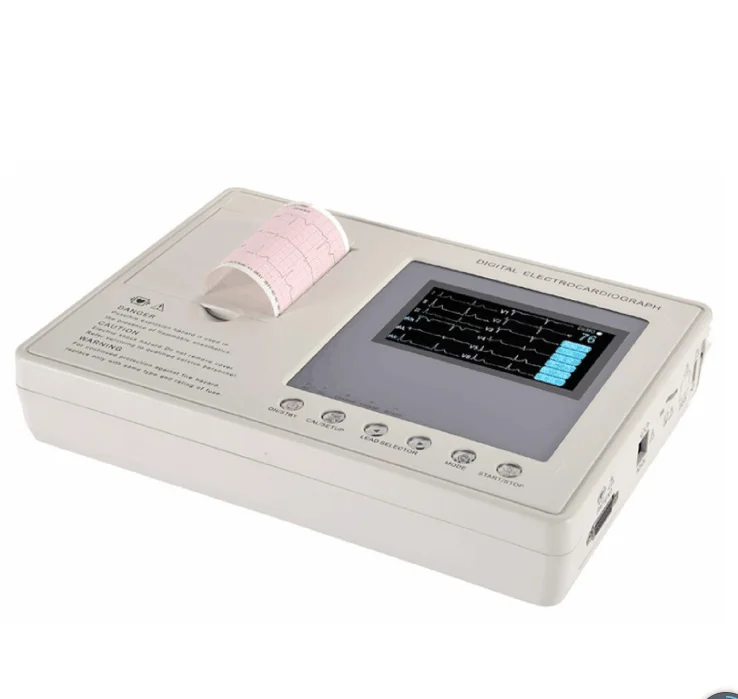 UT-1203B 3 Channel ECG Machine with 12 leads