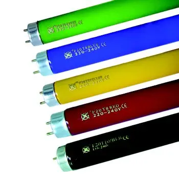 T8 yellow lighting fluorescent lamps G13 1200mm