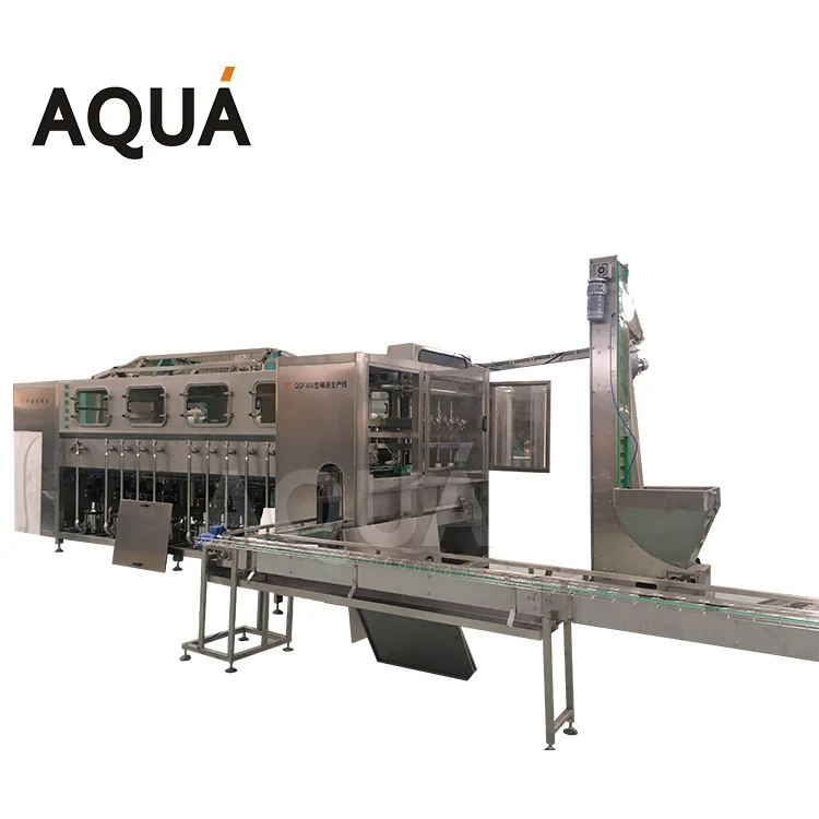 Full automatic and Semi-automatic 5 gallon water bottle washing machine / water bottle makingmachine