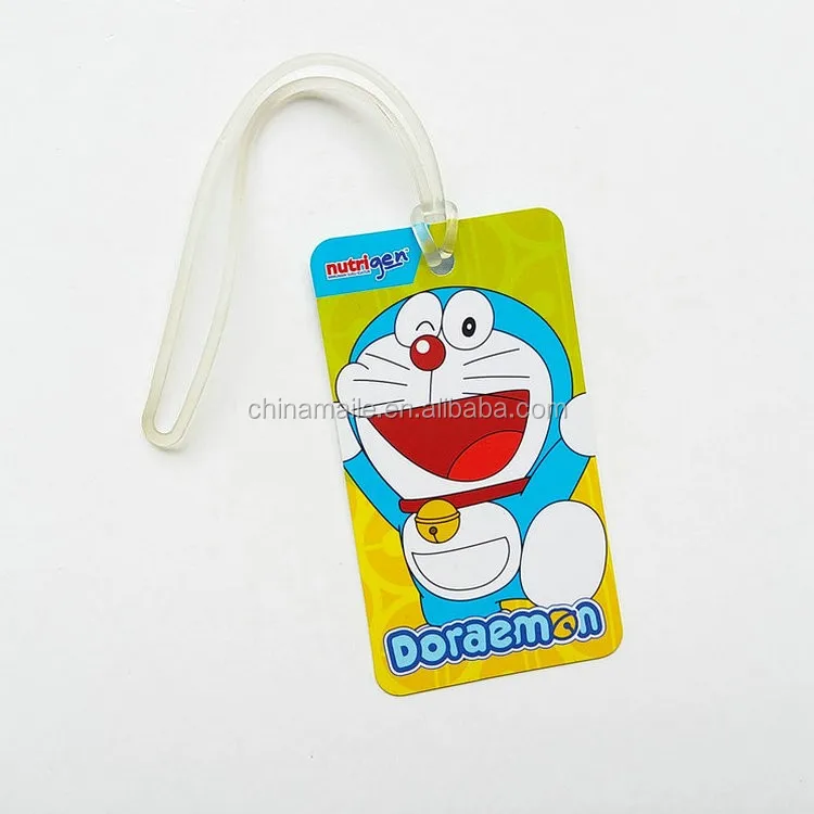 
children name card hanging Pokonyan or Simple letter pattern bag hanging drop small cards 