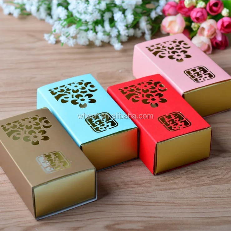 Double Happiness Wedding Packing Box for Candy in Chinese Style