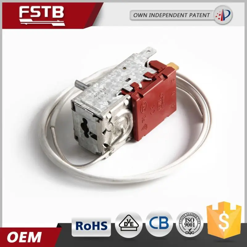 China Oem Manufacturer Defrost Bi-Metal Thermostat Switch For Fridge
