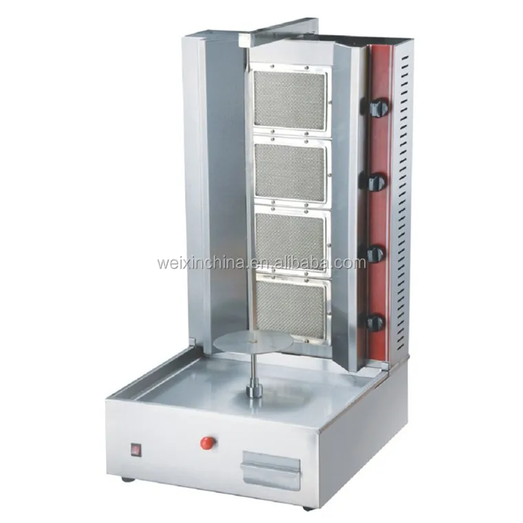 Газовый обогреватель бездымное бразильское барбекю Shawarma оборудование