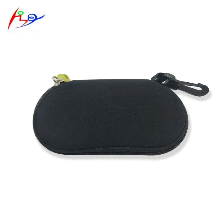Eyeglasses case waterproof zipper pouch glasses case custom neoprene protect pouch