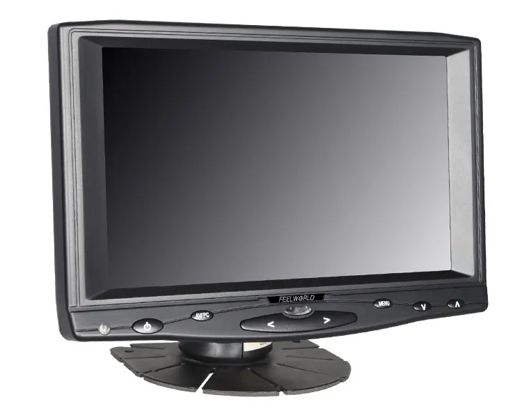 7 inches tft lcd car monitor with HDMI VGA AV1 AV2 for GPS navigation and reversing display