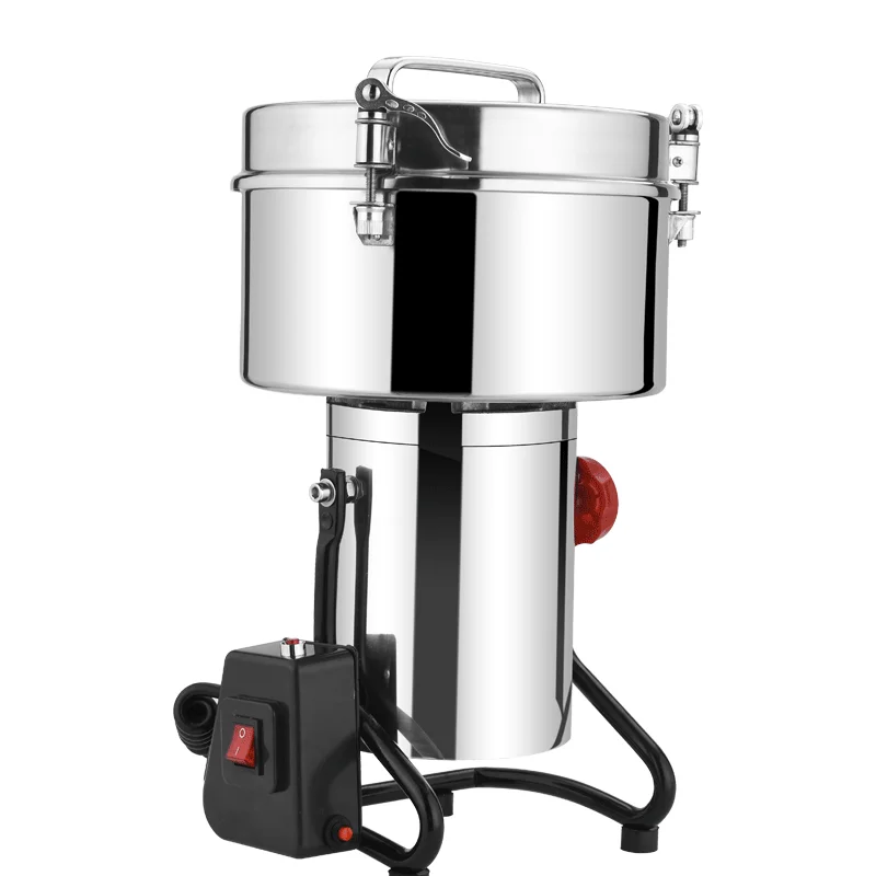 Stainless steel stone grinder powder grinder dry food pulverizer 3kg 110V&220V