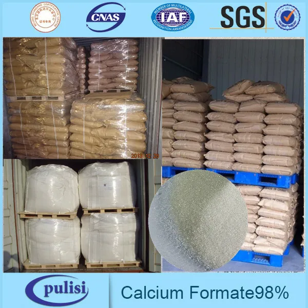 конкурентоспособной ценой кальция формиат 98% ранга техника и ранг питания