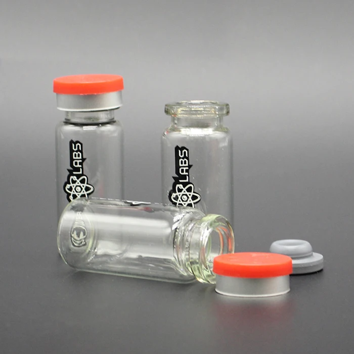 Reversible cap medical vials vitamin c ampoules sample vials