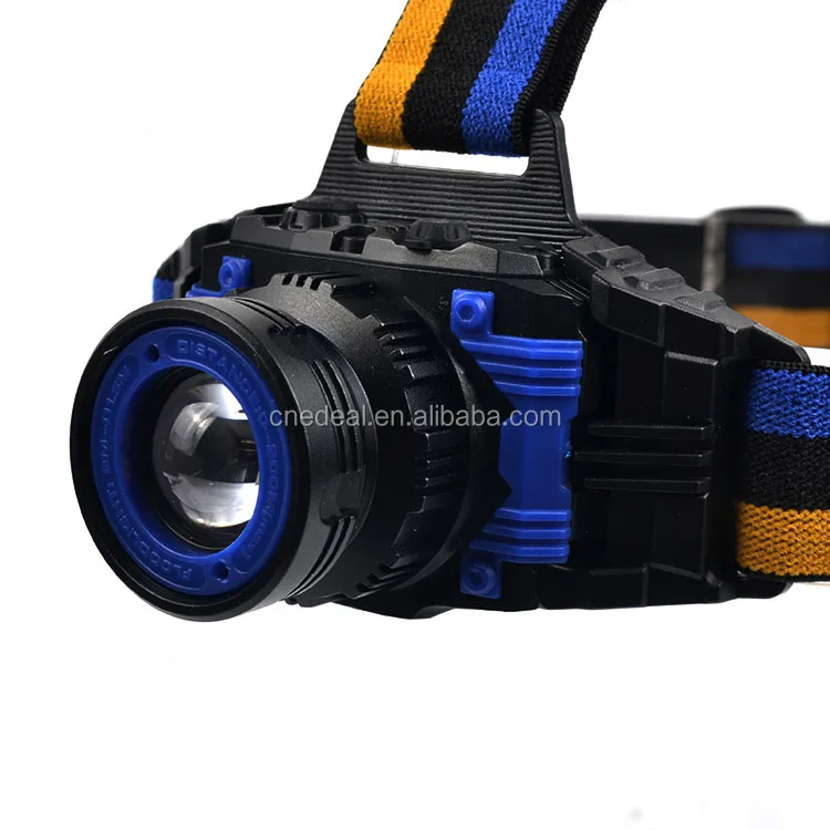 Jialitte H026 3W Rechargeable Black Light Headlamp Head 90 Degree Adjust with Charger Zoomable LED UV Headlamp