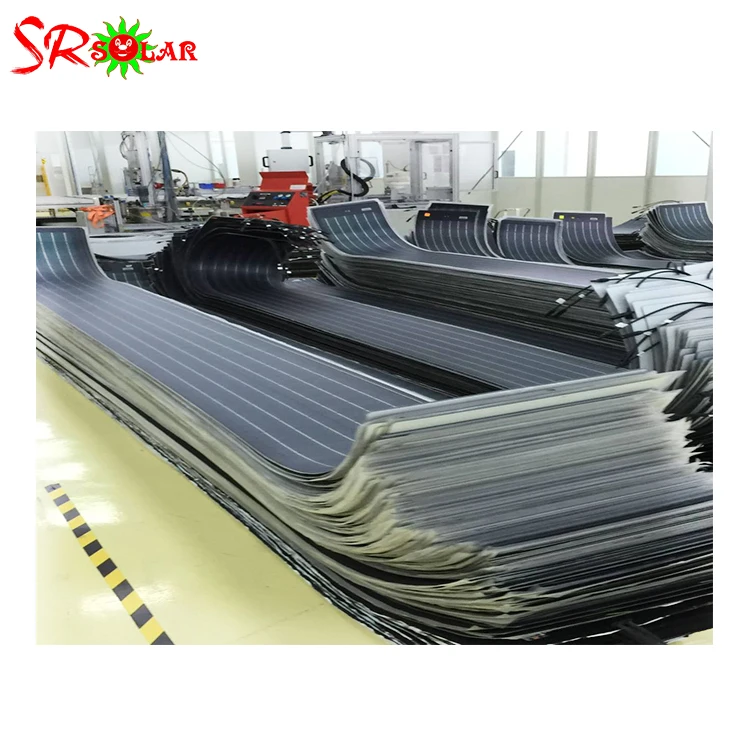 The amorphous silicon thin film flexible solar panel with high demand