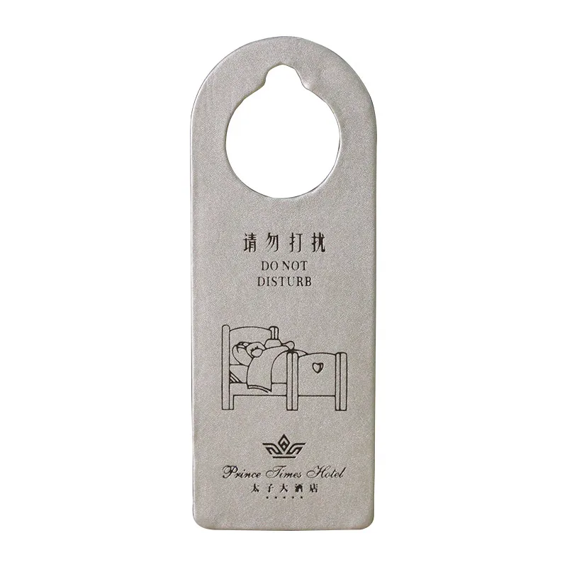 Hotel Room Amenity Supplies Luxury Leather Product Hotel Accessory
