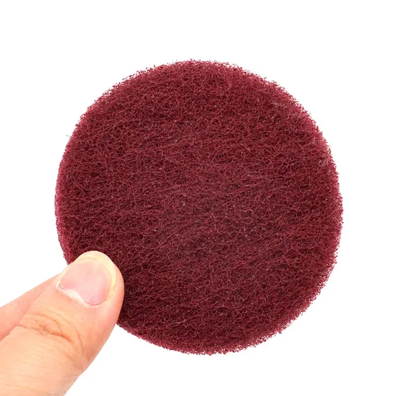 3Inch fine/medium/coarse grade industrial scouring pad abrasive scouring pad for polishing