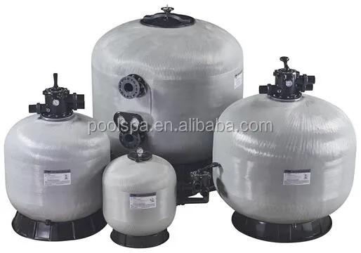 Fiberglass industrial sand filter quartz sand filter tank for swimming pool