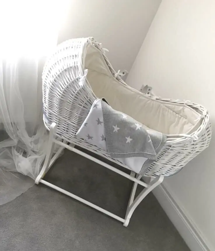 
100%handmade Natural baby bassinet baskets gift 