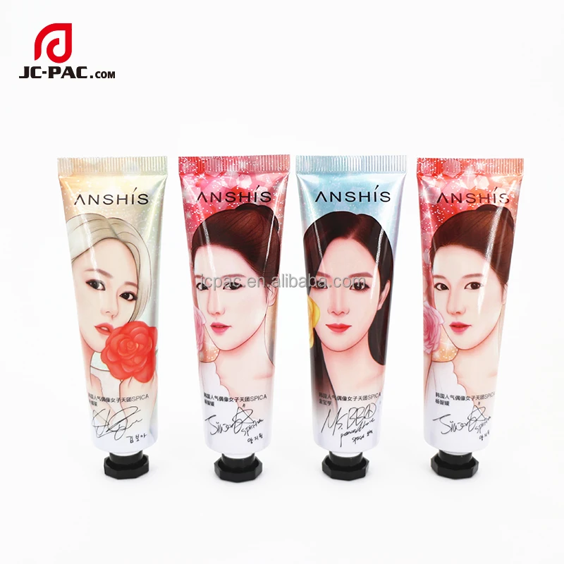 25mm Diameter Wholesale Laminated Tubes Cosmetics Packaging 25ml 30ml Customized Print Hand Cream Packaging