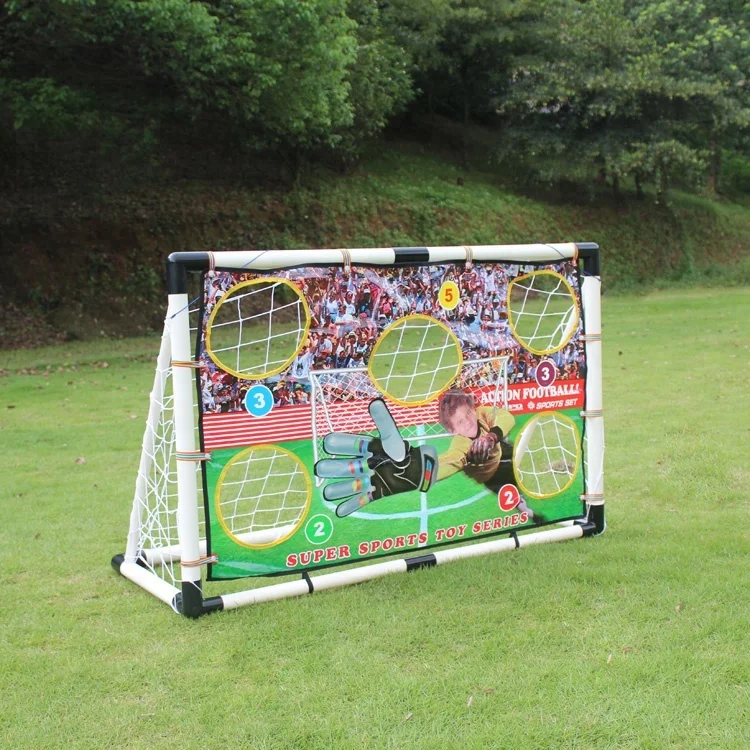 Children favorite sport series kids toy baffle plate mini soccer gate goal