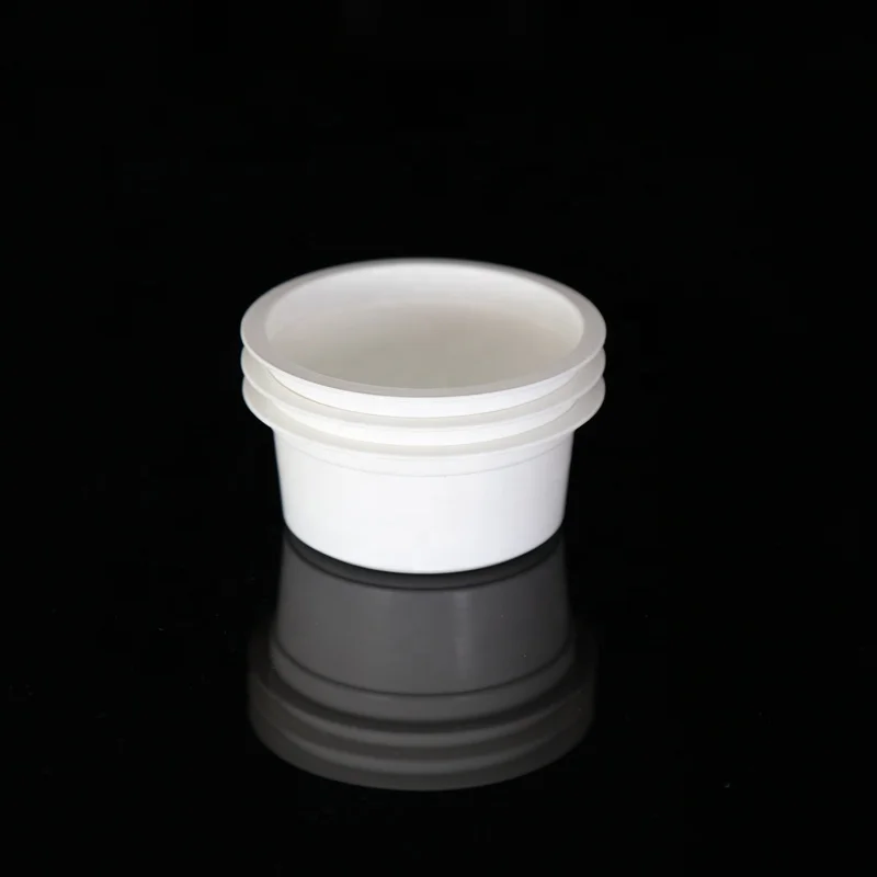 73ml Custom PP Material Disposable White Plastic Sauce Sealing Cup Tray