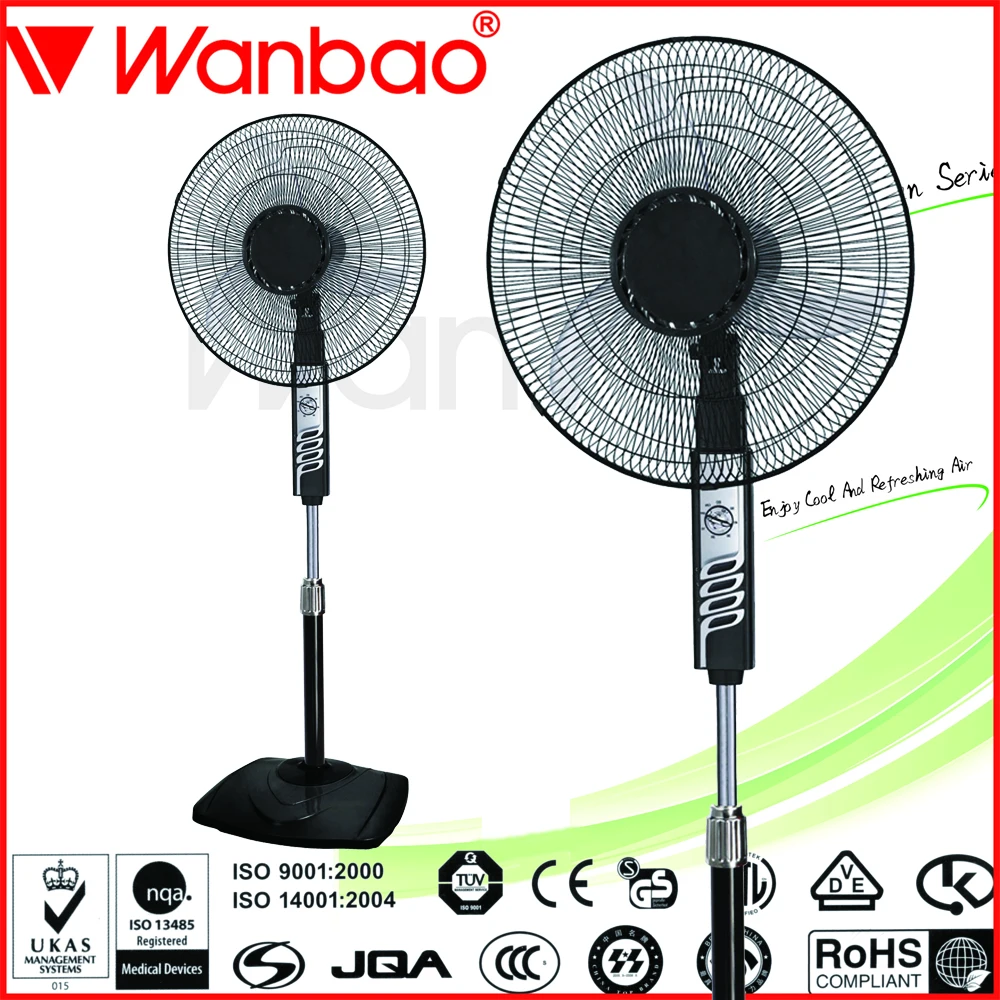 
Hot selling electric stand fan with square base SF1683 