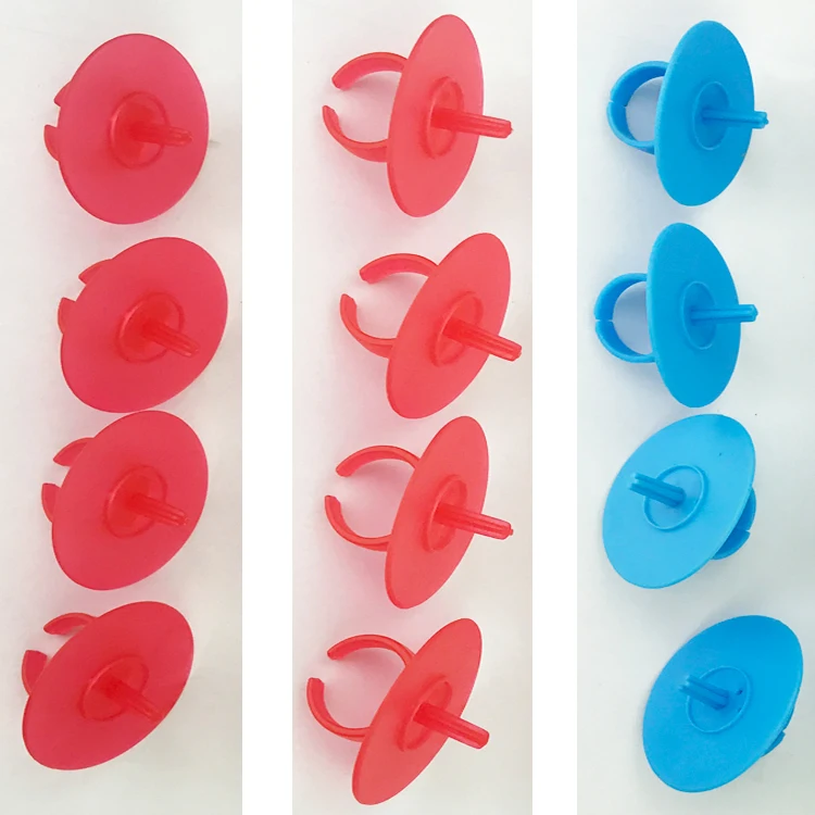 Quanzhou Food Grade Candy Baby Pacifiers Ring Lollipop Plastic Rings Bulk Base For Candy