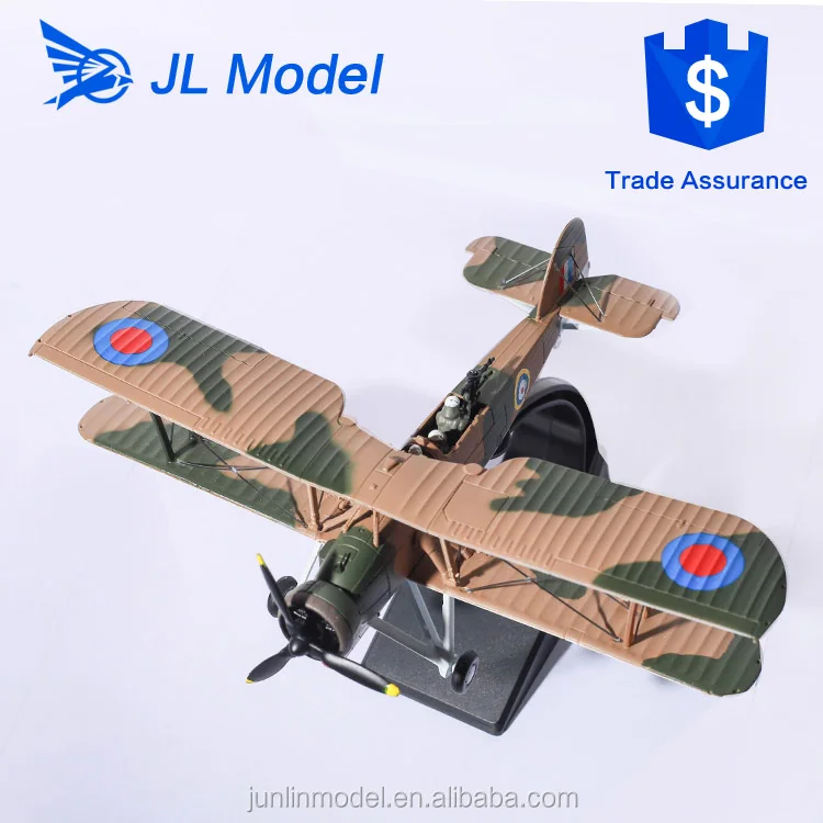
1940 United Kingdom Faircy Swordfish MK I 1/72 desktop airplane model 