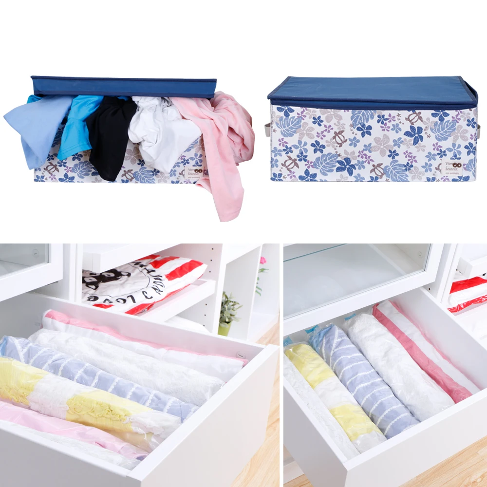 Factory best vacuum storage plastic bag space saving hand roll bags for travelling
