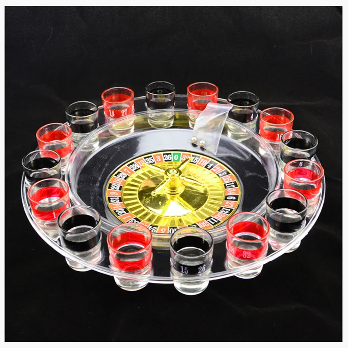 
Acrylic 16 Glass Lucky Shot Drinking Game for 2-8 Players 