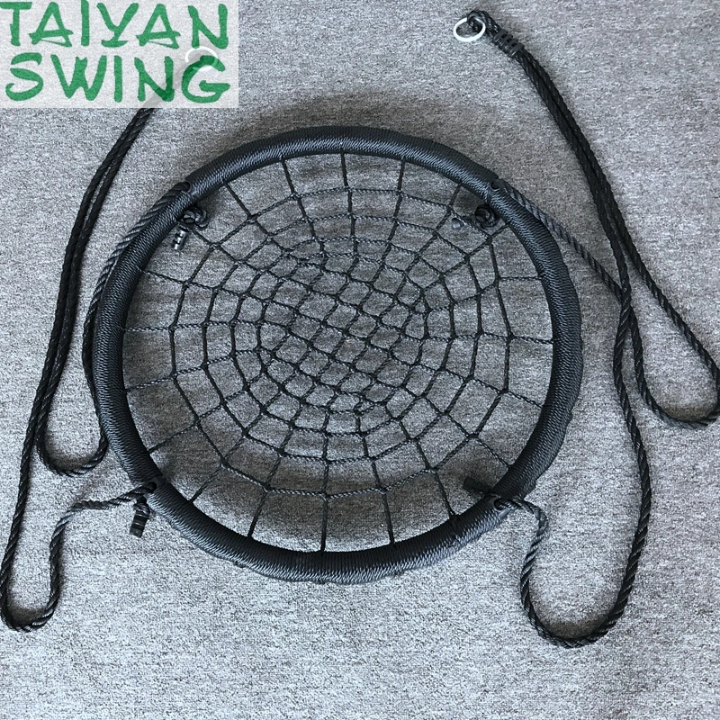 
Outdoor Round Spider Web Tree Swing for kids 