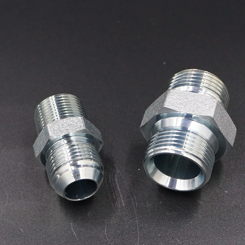 
Hot selling hydraulic fitting straight nipple reusable fittings hose 