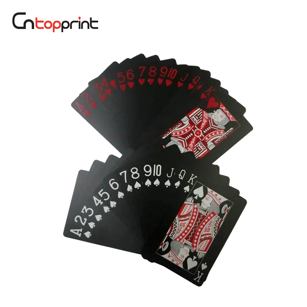 Transparent Background Outline Personalized Printable Playing Card on Amazon