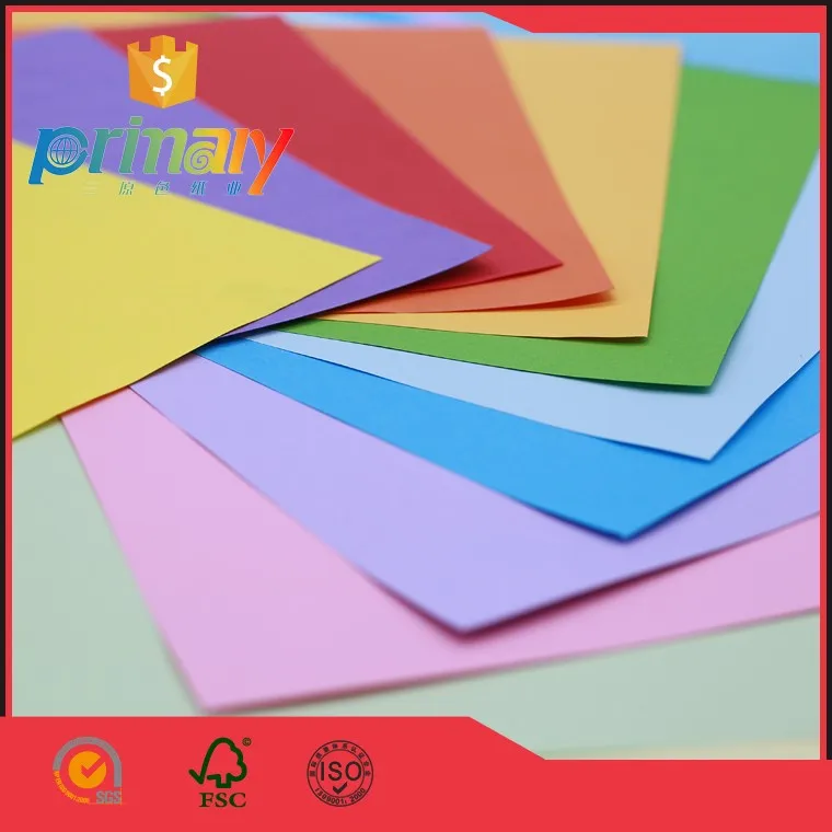 
100% Pulp Color Paper 80gsm Color Offset Paper 