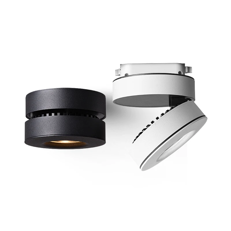 Бестселлер 2022 года, декоративный cob светодиодный Трековый светильник, поверхностный прожектор, светильник для потолочного освещения, 12 Вт, 15 Вт, 20 Вт, 25 Вт