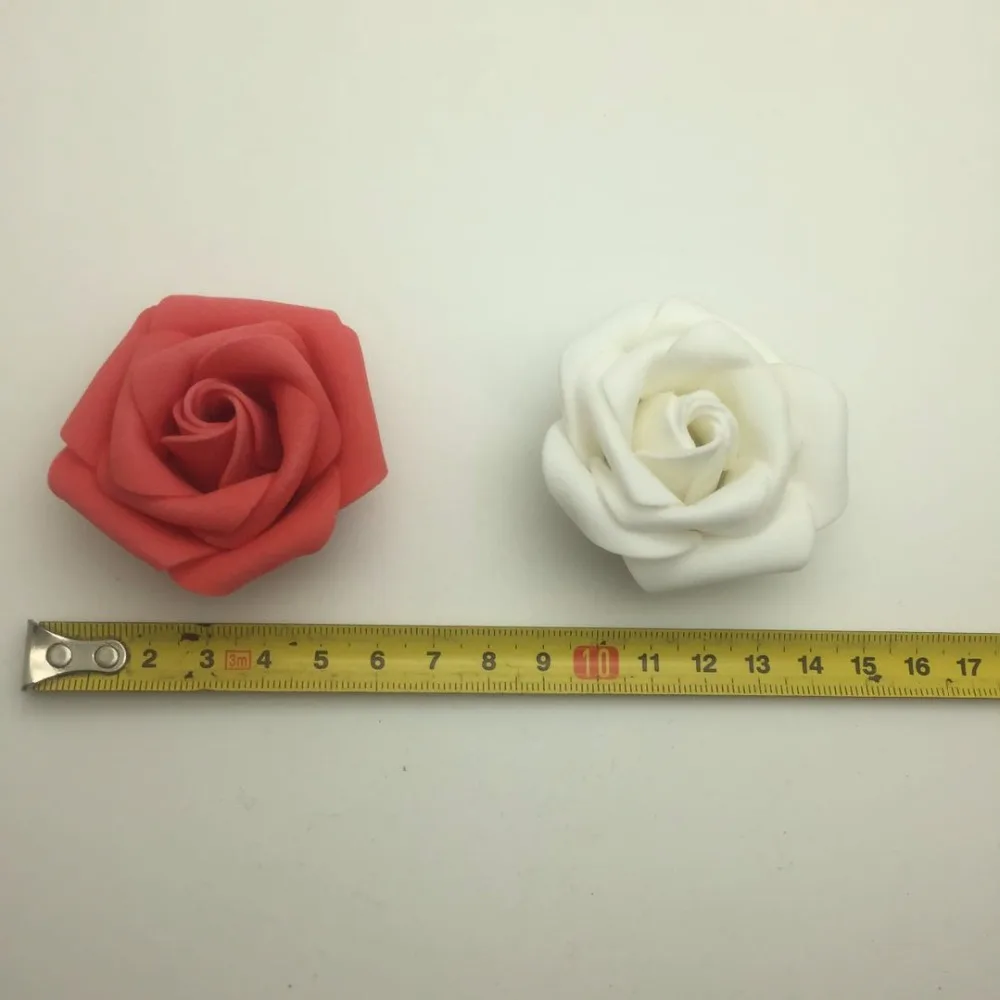 
Factory supply high quality artificial floral PE foam flower rose decoration rose wedding EVA light 