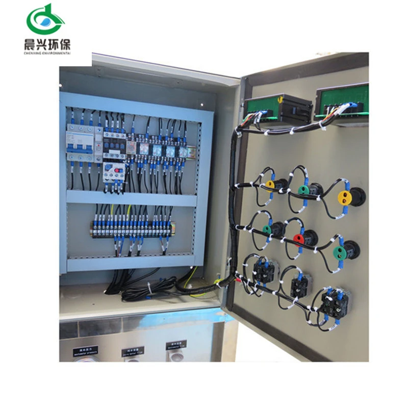 Reverse osmosis 250 liter per hour well water purification system