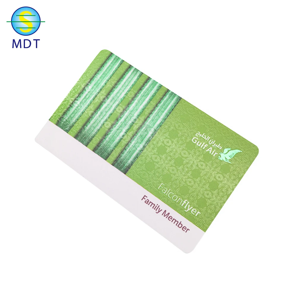 MDT Matt surface Custom  Plastic PVC loyalty Card