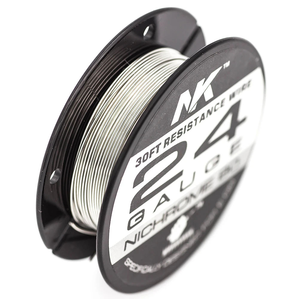 Китай оптовая продажа NK нихромовый провод для электронной сигареты AWG 20 22 24 26 28 30 32 34 36 38 калибр ни80