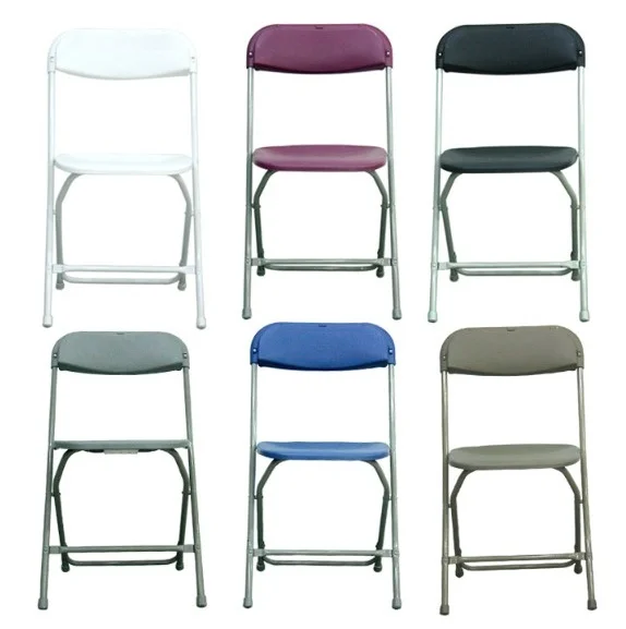 Cheap Event Party Chairs Foldable Plastic Folding Grandstand Sillas De Comedor