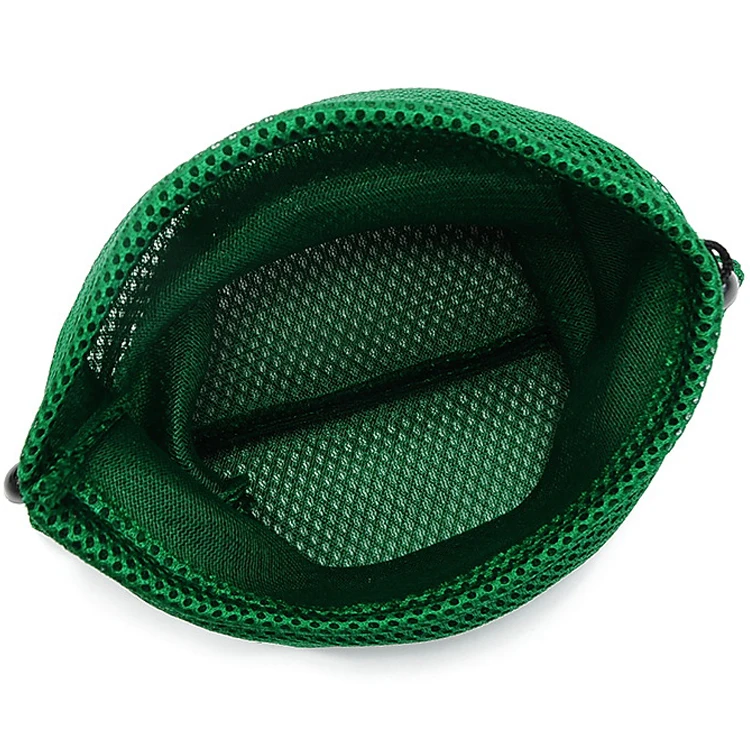 
Custom Mini Mesh Bag Print Eco Friendly Reusable Cheap Double Cords Small Drawstring Carry Gift Jewelry Pouch 