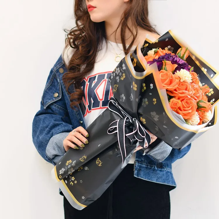 
 Shinewrap упаковки для цветочный подарок бумаги пользовательские печатных оберточная бумага  